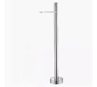 Freestanding Brass Bathtub Faucet Hot & Cold Chrome Finished Floor Mounted Sink Mixer for Bathroom & Kitchen Elegant Independent Design Luxurious Water Control