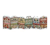 Freestanding Christmas Advent Calendar The Christmas Shops | Fold Out Advent Calendar Traditional Advent Calendar | Picture Advent Calendar Paper Advent Calendar