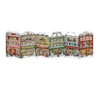Freestanding Christmas Advent Calendar The Christmas Shops | Fold Out Advent Calendar Traditional Advent Calendar | Picture Advent Calendar Paper Adve