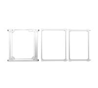 Freestanding Clear Acrylic Pet Gate With Wall Protectors Auto Close Hold Open Safety Gate for Stairs Doorways and Home Easy Installation((181-192.9) x77cm)