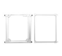 Freestanding Clear Acrylic Pet Gate With Wall Protectors Auto Close Hold Open Safety Gate for Stairs Doorways and Home Easy Installation((133-144.9) x77cm)