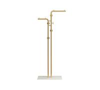 Freestanding Coat Rack Stand - Simple Storage Solution for Bedroom Living Room & Office - Multi-Hook Floor Clothes Rack for Entrance & Corridor - Stylish Coat Hanger Shelf
