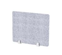 Freestanding Desk Divider Panel, Felt Acoustic Desktop Privacy Divider Panel Grey Multiple Sizes(30X40cm)
