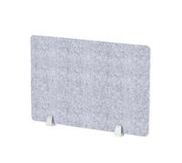 Freestanding Desk Divider Panel, Felt Acoustic Desktop Privacy Divider Panel Grey Multiple Sizes(30X50cm)