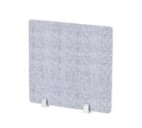 Freestanding Desk Divider Panel, Felt Acoustic Desktop Privacy Divider Panel Grey Multiple Sizes(40X40cm)