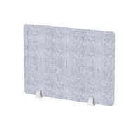 Freestanding Desk Divider Panel, Felt Acoustic Desktop Privacy Divider Panel Grey Multiple Sizes(40X50cm)