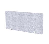 Freestanding Desk Divider Panel, Felt Acoustic Desktop Privacy Divider Panel Grey Multiple Sizes(40X80cm)