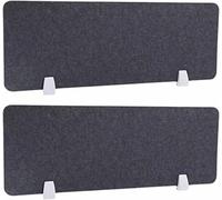 Freestanding Desk Divider Panel - Soundproof Privacy Partition Noise-Reducing Acoustic Screen for Office Enhance Focus & Minimize Visual Distractions