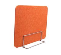 FreeStanding Desk DividerPrivacy Screen Acoustic Panel Protector Sneeze Guard Shield Office Partition for School & Work 2 pcs ge 40x40 cm