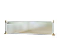 Freestanding Desk Dividers Partition for Office, Home, Shared Workspace, Study, Restaurant, Hotel Bar - Translucent Countertop Divider