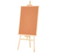 Freestanding Floor Standing Display Board, Cork Pin Board Bulletin Tack Board with Stabilizer Tripod Stand, for Office, Home, Classroom, Kitchen 80 * 120CM