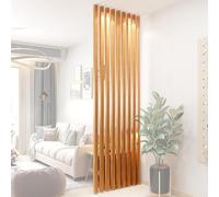 Freestanding Floor to Ceiling Partit Sn Privacy Divider for Entrance Hall Dining & Study Areas 4 Roots 100cm 39.3in Height Separator