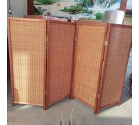 Freestanding Folding Room Dividers Office & Home Partition Walls 4 Panel 5.9ft Height Versatile Privacy Screens for Hallways & Spaces (2ft 6ft Options)