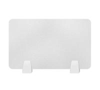 Freestanding Frosted Acrylic Desk Divider Panel for Home Office Study Spaces & Students - Enhance Privacy & nization in Work Areas