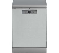 Beko BDFN26430X Pro Hygiene Intense Full-Size Dishwasher - Stainless Steel - 14 Place Settings, D Rated, HygieneIntense, SteamGloss