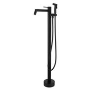 Freestanding Hose Stand with Dual Faucet for Outdoor Garden - Durable Stainless Steel Water Column Dispenser for Easy Hose Access
