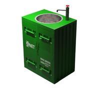 Freestanding Industrial Style Vanity Sink Combination with Iron Cabinet, Floor Standing with Faucet and Drain kit, Vintage Bathroom bar Restaurant Pedestal Modern(Green)