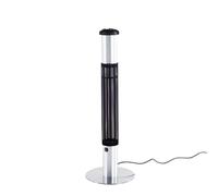 Beliani Freestanding Infrared Electric Heater Vezuvio 1500 W Black