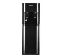 Freestanding Mains Fed Unit Loading Floor Standing Water Dispenser,mains top loading water dispenser,Bottom Loading Hot and Cold Water For Home Office Commercial Business,Black,C hot cold