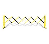Freestanding Maintenance Safety Barrier PE (Polyethylene) 96.5 cm Yellow, Black