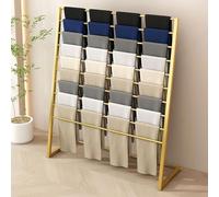 Freestanding Metal Scarf and Tie Display Stand, Commercial Rack for Organized Retail or Boutique Storage