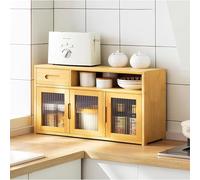 Freestanding Microwave Cabinet Kitchen Pantry Storage Cupboard Versatile Organizer for Living Room & Kitchen SpaceSaving Furniture Solution