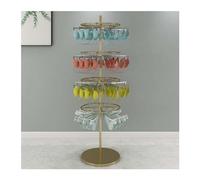 Freestanding Multi Layer Display Rack for Retail Clothing & Accessories, Sturdy Design for Maximum Visibility, Store Organization