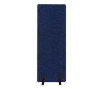 Freestanding Office Partition, Room Divider with Universal Wheels, Divider Screen, Privacy Panel, Cubicle Divider, Acoustic Wall, 0.85 NRC, 61 * 168cm
