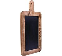 Freestanding or Hanging Double Sided Paddle Chalkboard - Promote Special Offers and Menu Details. Blackboard Sign, Menu and Café Specials Board, Kitchen Notes Board, Reminder, Chalk Writing Board