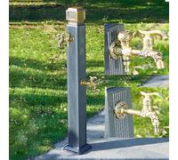 Freestanding Outdoor Garden Water Column Faucet - Frost-Free Vertical Hose Stand & Spigot for Efficient Watering, Easy Access, Durable Floor Mount, Ideal for Gardens & Patios