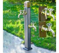 Freestanding Outdoor Garden Water Faucet - Frost-Free Vertical Hose Stand & Spigot for Easy Access, Efficient Watering, Durable Floor Mount Design