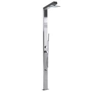 Freestanding Outdoor Shower APOERA Silver