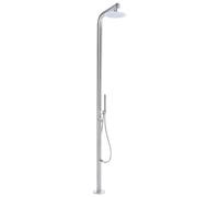 Freestanding Outdoor Shower MARUDI Silver
