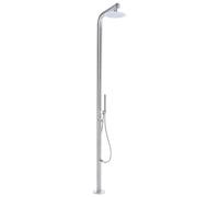 Freestanding Outdoor Shower MARUDI Silver