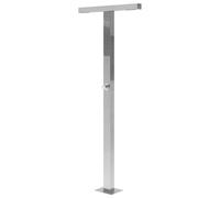 Freestanding Outdoor Shower Silver URZULAI