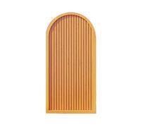 Freestanding Outdoor Slatted Fence Topper for Patios Gardens Balconies & Backyards - Color-2 90x150cm Decorative Weather-Resistant Garden Fencing