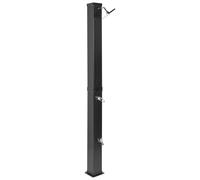 Freestanding Outdoor Solar Shower YARACUY Black