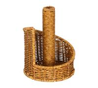Freestanding Paper Roll Stand for Kitchen and Bathroom Countertop Storage