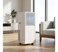 Freestanding Portable Air Conditioner, Ultra Quiet Rolling Cooler with Digital Remote Control & Dehumidification, Easy Setup Window Slider Kit for Home Office Dorm Rooms