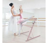 Freestanding Portable Ballet Bar - Adjustable 85-115cm Stretch Pole for Home & Studio, Ideal for Dance Fitness