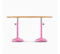 Freestanding Portable Ballet Barre with Adjustable Height for Home and Studio Dance Fitness Training