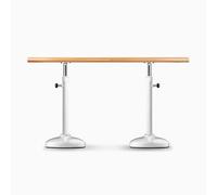 Freestanding Portable Ballet Barre with Adjustable Height for Home and Studio Dance Fitness Training