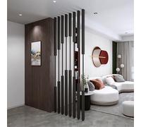 Freestanding Room Divider Privacy Screen - Metal Partition Wall for Office, Home, Hotel Decoration