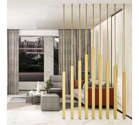 Freestanding Room Divider Screen Partition Wall for Space Division in Living Rooms and Restaurants, Customizable Separation Column