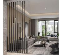 Freestanding Room Divider with Adjustable Height for Flexible Space Separation in Home or Office