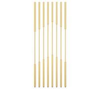 Freestanding Room Divider, Wrought Iron Space Partition Screen for Privacy and Room Separation, No Drilling Required