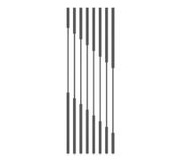 Freestanding Room Partition - Privacy Divider for Office Decor & Space Separation Easy Assembly Stylish Lightweight Screen for Home & Work Environments