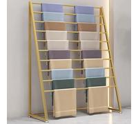Freestanding Scarf Display Stand, Double-Sided Organizer for Shawls, Belts, Towels, Retail Display Storage, Easy Access, Durable Design, Space-Saving Solution