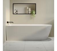 Freestanding Single Ended Left Hand Corner Bath 1800 x 800mm - Amaro
