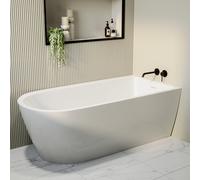 Freestanding Single Ended Right Hand Corner Bath 1650 x 800mm - Amaro